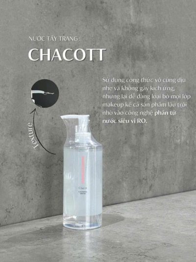 Nước Tẩy Trang Chacott