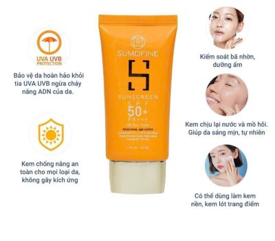 Kem Chống Nắng Nâng Tông Sumdfine